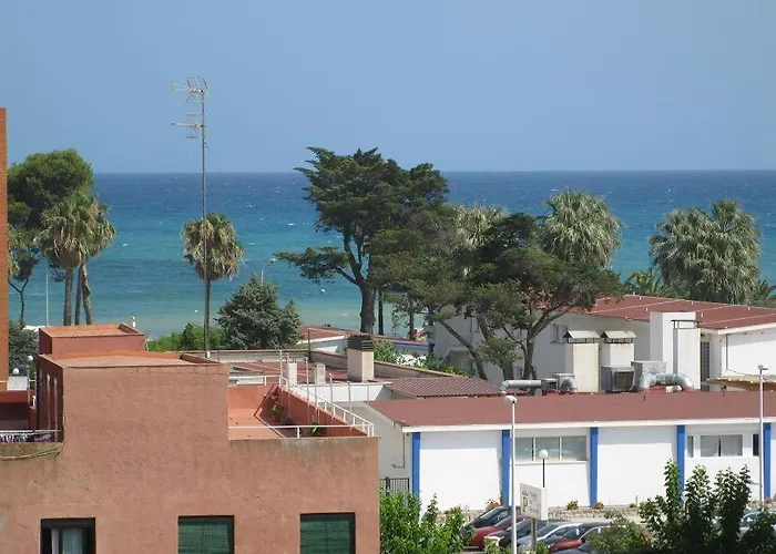 Benicarlo 4A1, Apartamento Con Buena Terraza Y Vistas Al Mar,Wifi, Garaje